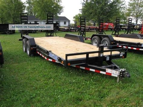 flatbed trailer for skid steer|skid steer trailer near me.